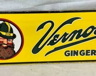 SSP 1954 VERNORS GINGER ALE SIGN