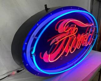 2 COLOR FORD NEON SIGN