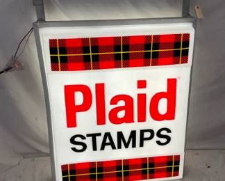 LIGHTUP PLAID STAMPS CAN SIGN