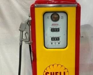 SHELL TOKHEIM GAS PUMP
