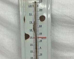 PORC. PRESTONE THERMOMETER