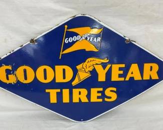 SIDE 2 PORC. GOODYEAR SWINGER SIGN