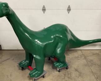CAST ALUM.SINCLAIR DINO STORE DISPLAY
