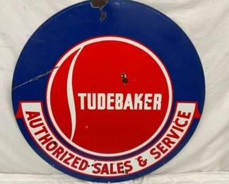 SIDE 2 PORC. STUDEBAKER SIGN