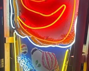 NICE 2 COLOR NEON SIGN