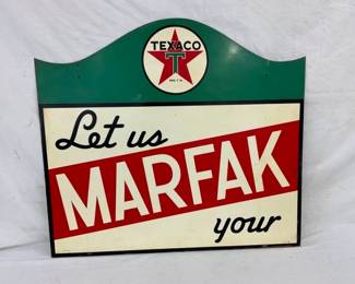 SIDE 2 VIEW SWINGER SIGN