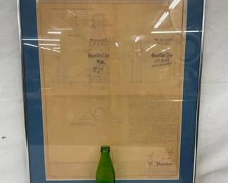 EARLY MT. DEW 1966 10 OZ BOTTLE/DIAGRAM