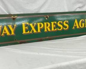SSP RR EXPRESS AGENCY SIGN 72X12