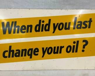 SST WHEN DID YOU CHANGE OIL? PENNZOIL