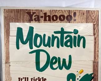 BROWN LETTERING MT. DEW EMBOSSED