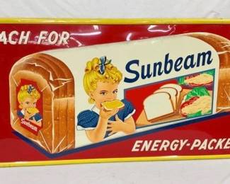SST EMB. SUNBEAM BREAD SIGN