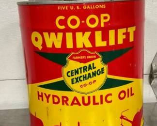 5G. COOP QWIKLIFT HYDRAULIC CAN