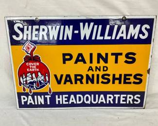 SIDE 2 SHERWIN WILLIAMS PAINTS SIGN 