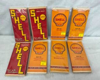 COLLECTION EARLY SHELL MAPS