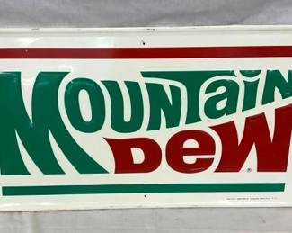 1973 SST EMB. MT. DEW SIGN