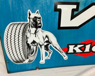 W/ DOG AND TIRE 39 1/2X20