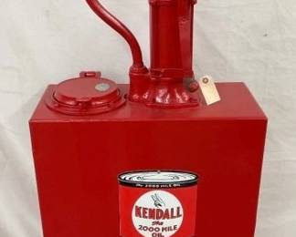 RESTORED KENDALL KEROSENE PUMP