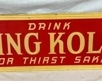 SST EMB. OLD STOCK KING KOLA SIGN