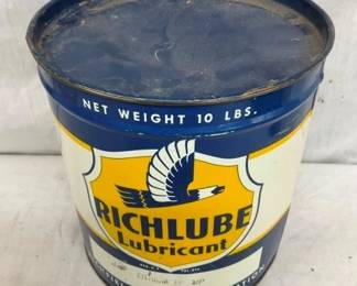 10LBS RICHLUBE LUBRICANT OIL CAN