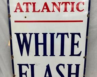 SSP ATLANTIC WHITE FLASH SIGN