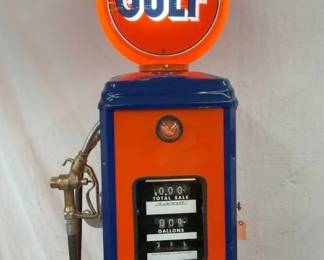 RESTORED W/ GULF GLOBE