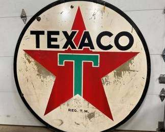 SIDE 2 PORC. TEXACO SIGN