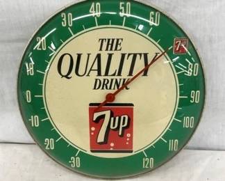 10" QUALITY 7UP THERMOMETER