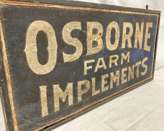 RARE NICE COLLECTORS FARM SIGN