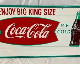 NOS SST COKE KING SIZE SIGN