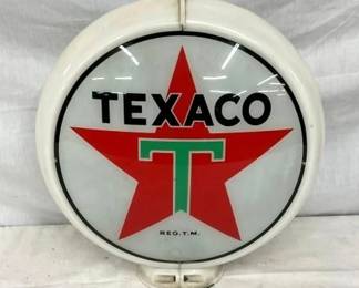 TEXACO PUMP GLOBE W/ PLASTIC BODY