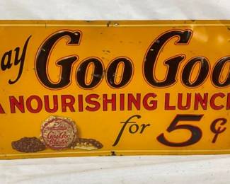 EARLY SST GOO GOO 5C LUNCH SIGN
