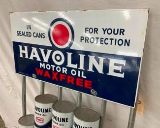 RACK W/ SOME PRODUCT