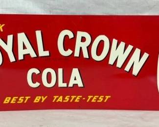 EMB. SST RC COLA SIGN W/ BOTTLE