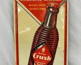 EMB.1941 SST VERTICAL ORANGE CRUSH SIGN