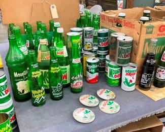 SAMPLE NICE COLLECTION MT. DEW ITEMS