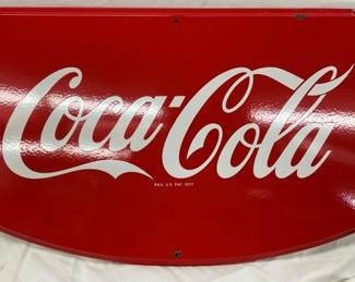 PORC. COCA-COLA SHIELD SIGN