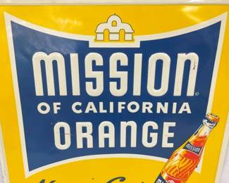 EMBOSSED SIGN W/ BOTTLE