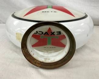 BOTTOM VIEW TEXACO GLOBE