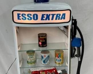 GILBARCO ESSO EXTRA SHOWCASE PUMP