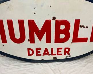 PORC. SIGN EMBOSSED LETTERS 95X47