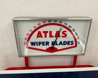 W/ ATLAS WIPER THERMOMETER