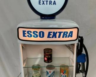 W/ LIGHTED ESSO EXTRA GLOBE