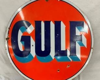 42" DSP GULF SIGN