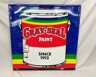 SST GRAY PAINT SIGN 47 1/2X48