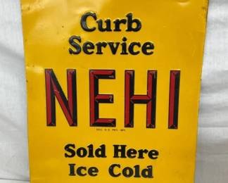 SST EMB. NEHI CURB SERVICE SIGN