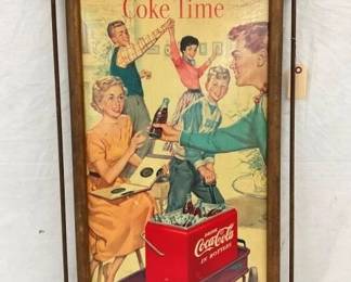 1954 COKE TIME OUT CB W/ ORIG. FRAME