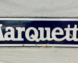 SIDE 2 VIEW PORC. MARQUETTE SIGN