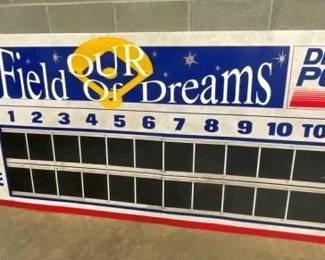 LG PEPSI SCOREBOARD STADIUM SIGN