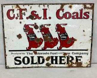 SSP C.F & I COALS DEALER SIGN