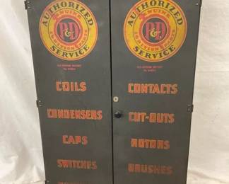 P&D IGNITION PARTS CABINET